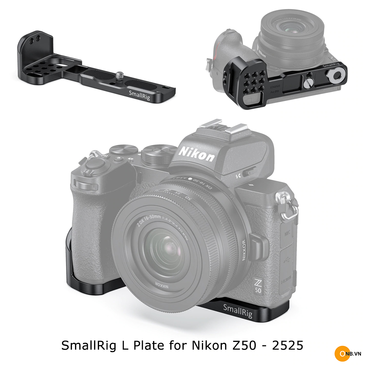 SmallRig L Plate dành cho  Nikon Z50 Vlog 2525 - Hàng Chính Hãng