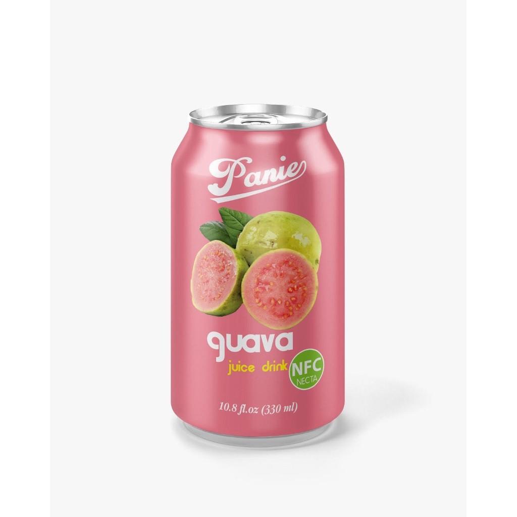 Nước trái cây hương ổi (lốc 6 lon) - Panie Juice Quava