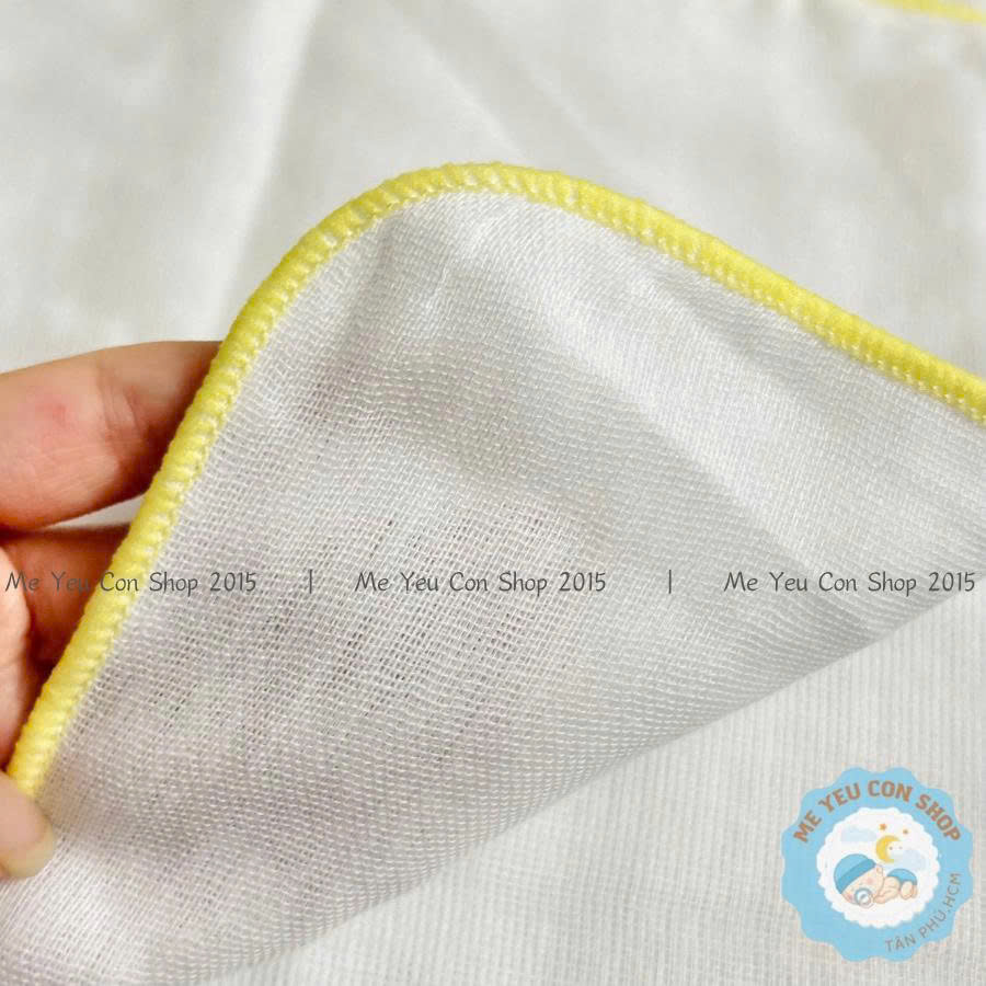 (23x35cm) Gói 10 Khăn Sữa HotGa 5 Lớp Thấm Hút Tốt Cho Bé Sơ Sinh