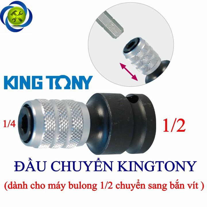 Kingtony 414A08S đầu chuyễn từ bu lông 1/2&quot; sang vít 6.35mm