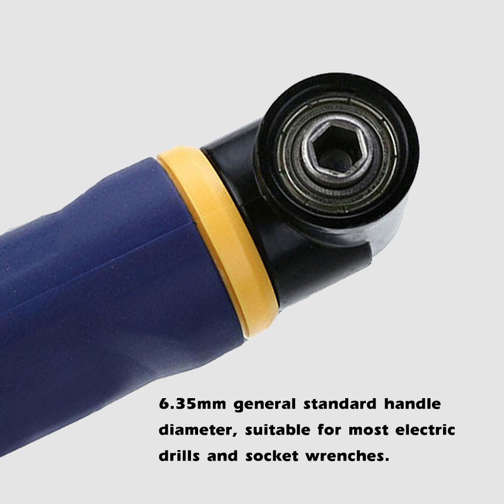 Screwdriver Heads Corner Turner 90 Degree Angle Electric Screwdriver Corner Detector 90 Degree Right Angle Extension