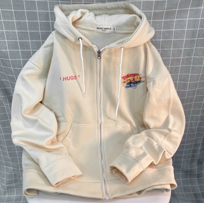 Áo Khoác Hoodie Zip XOXO.Hugs Form Unisex Chất Nỉ Bông Nón 2 Lớp, áo khoác nỉ chân cua cao cấp