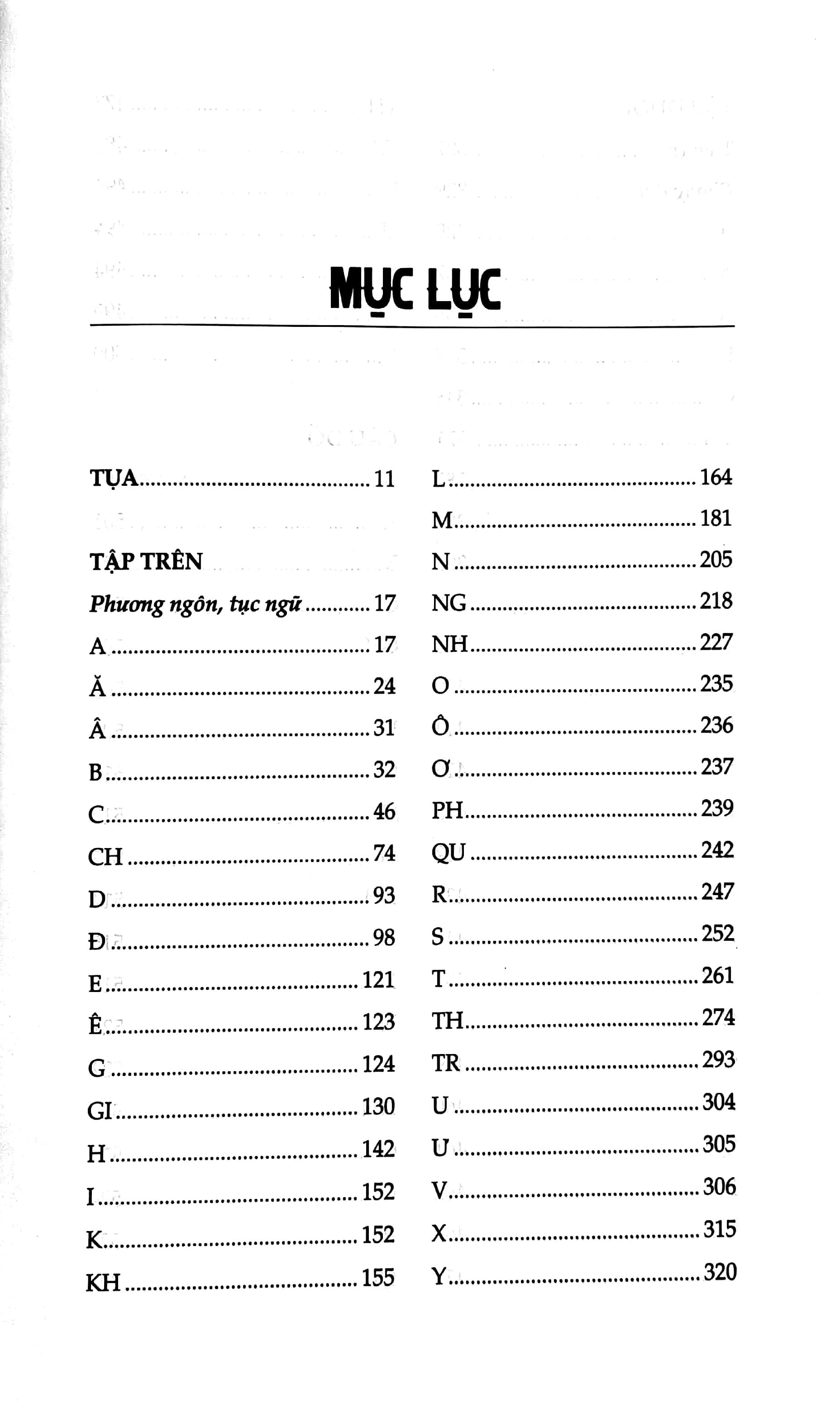 Tục Ngữ Phong Dao - Bìa Cứng
