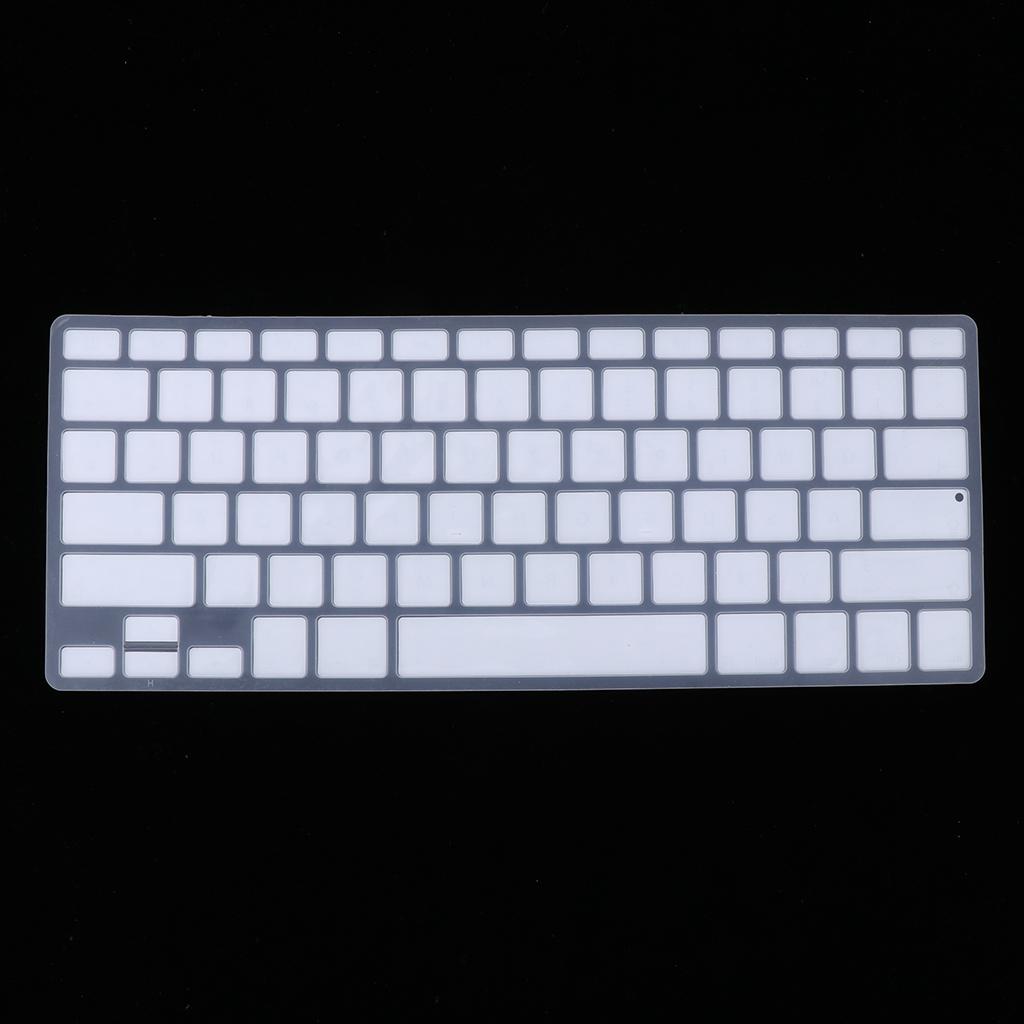 Premium Quality Soft Silicone Keyboard Protector Cover Skin, German Phonetic Keyboard Film Compatible for 13/15inch US Macbook