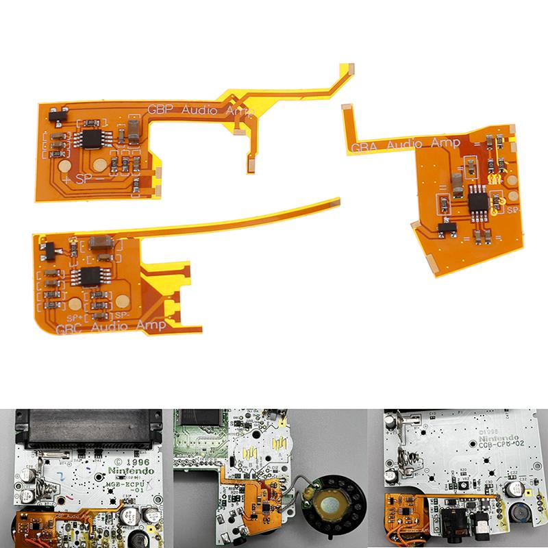 1 Cái Mô-đun Bộ Khuếch Đại Âm Lượng Kỹ Thuật Số Công Suất Thấp Cho Gameboy Advance Color Pocket GBA GBC GBP Bộ Khuếch Đại Âm Thanh Màu: GBC