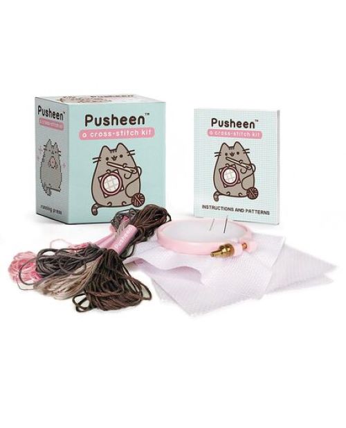 Pusheen: A Cross-Stitch Kit