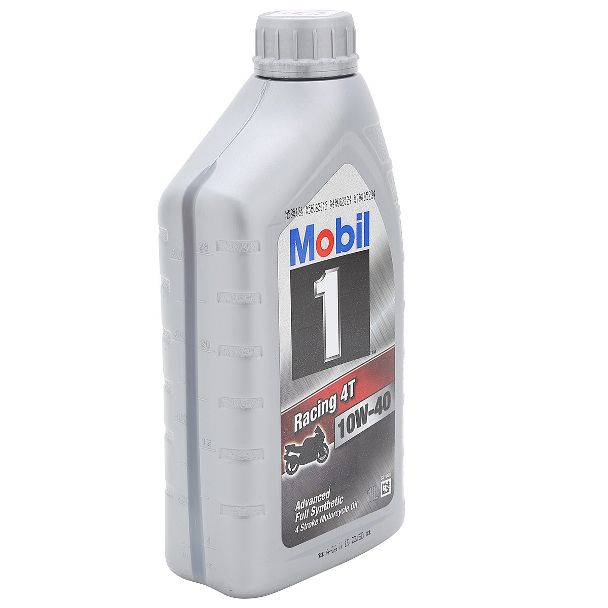 Nhớt Xe Số, Phân Khối Lớn Mobil 1 Racing 10W-40 Tiêu Chuẩn JASO MA2 API SH (1L) - Hàng Chính Hãng