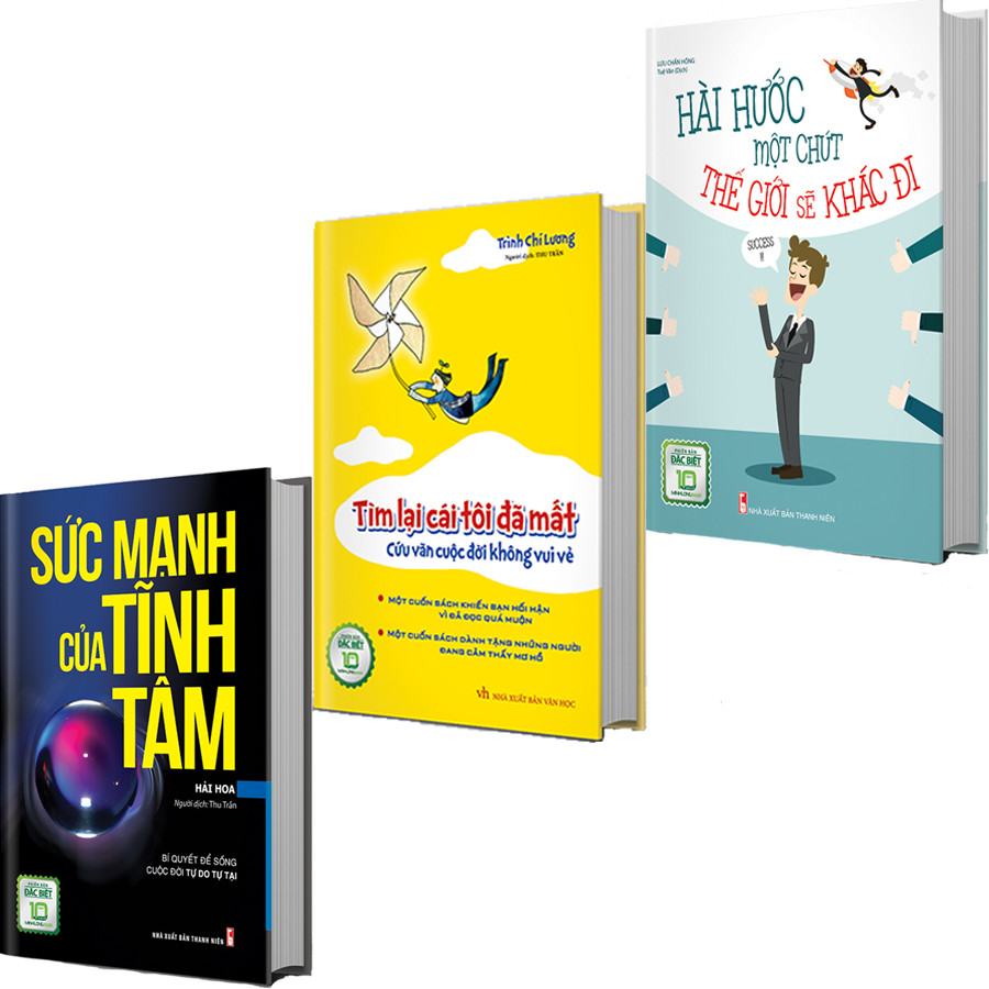 Combo Sức Mạnh Của Tĩnh Tâm + Tìm Lại Cái Tôi Đã Mất + Hài Hước Một Chút Thế Giới Sẽ Khác Đi