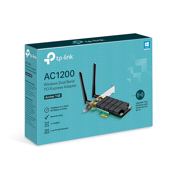 Card mạng Wireless TP-Link Archer T4E- Hàng chính hãng