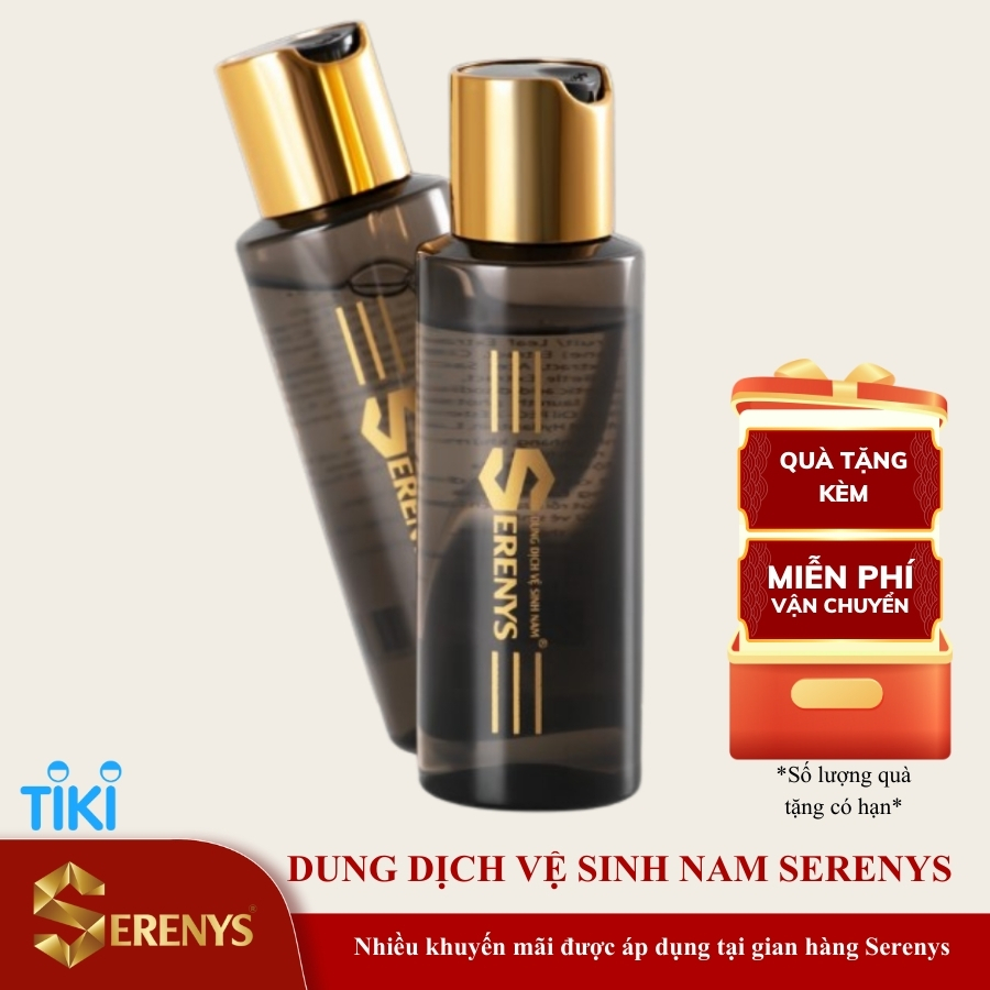 Combo 3 Chai Dung Dịch Vệ Sinh Nam Serenys – Men’s Intimate Wash 100ml