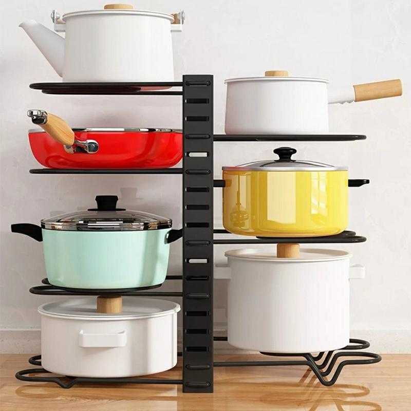 KỆ NHÀ BẾP để thớt, xoong, nồi, cao cấp nhiều tầng , sơn chống gỉ