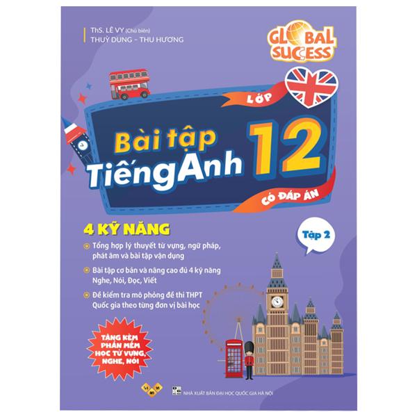Sách - Global Success - Bài Tập Tiếng Anh 12 - Tập 2 (Có Đáp Án)