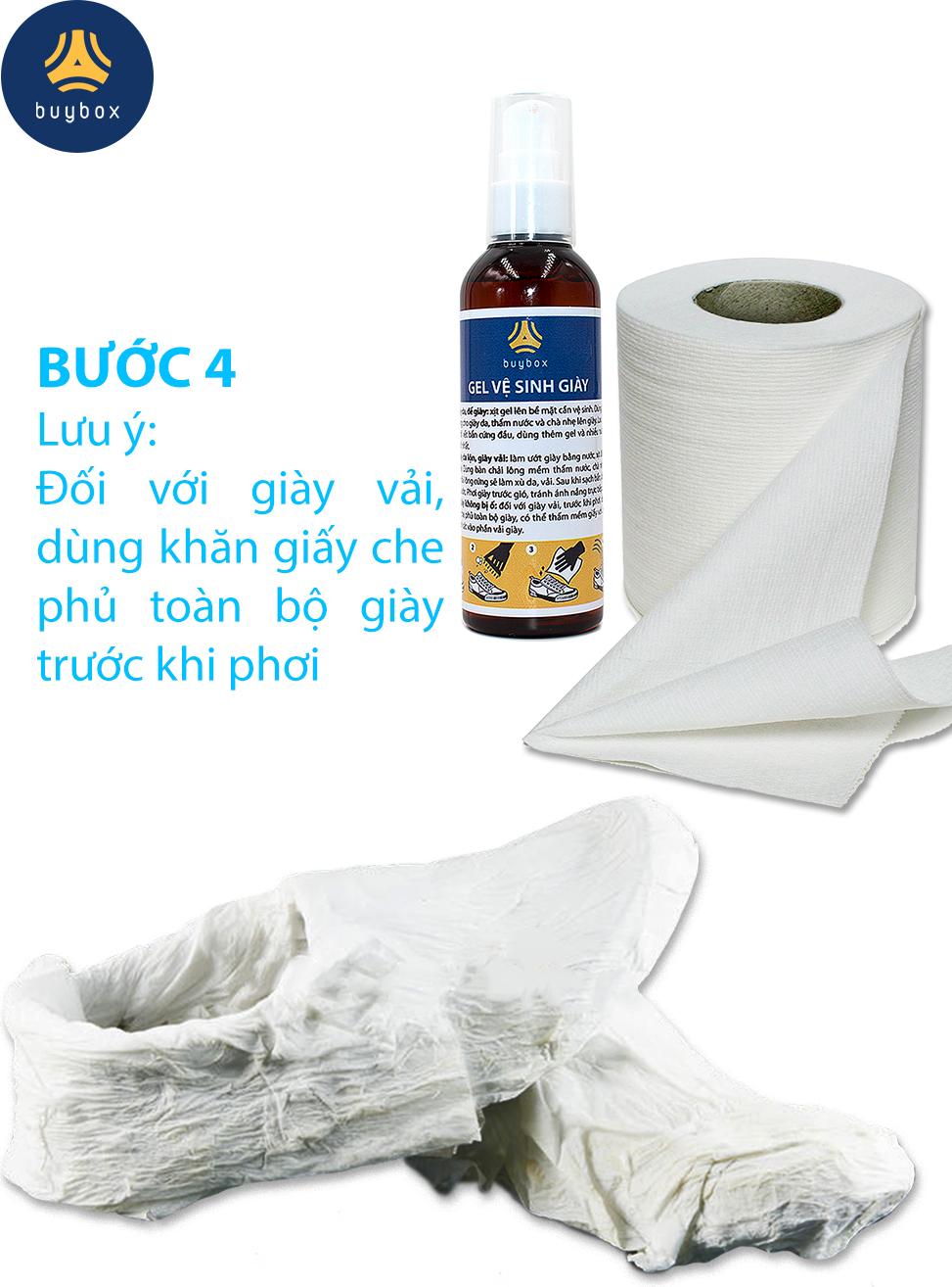 Gel vệ sinh giày và giặt giày (100ml) - buybox - GELBB01