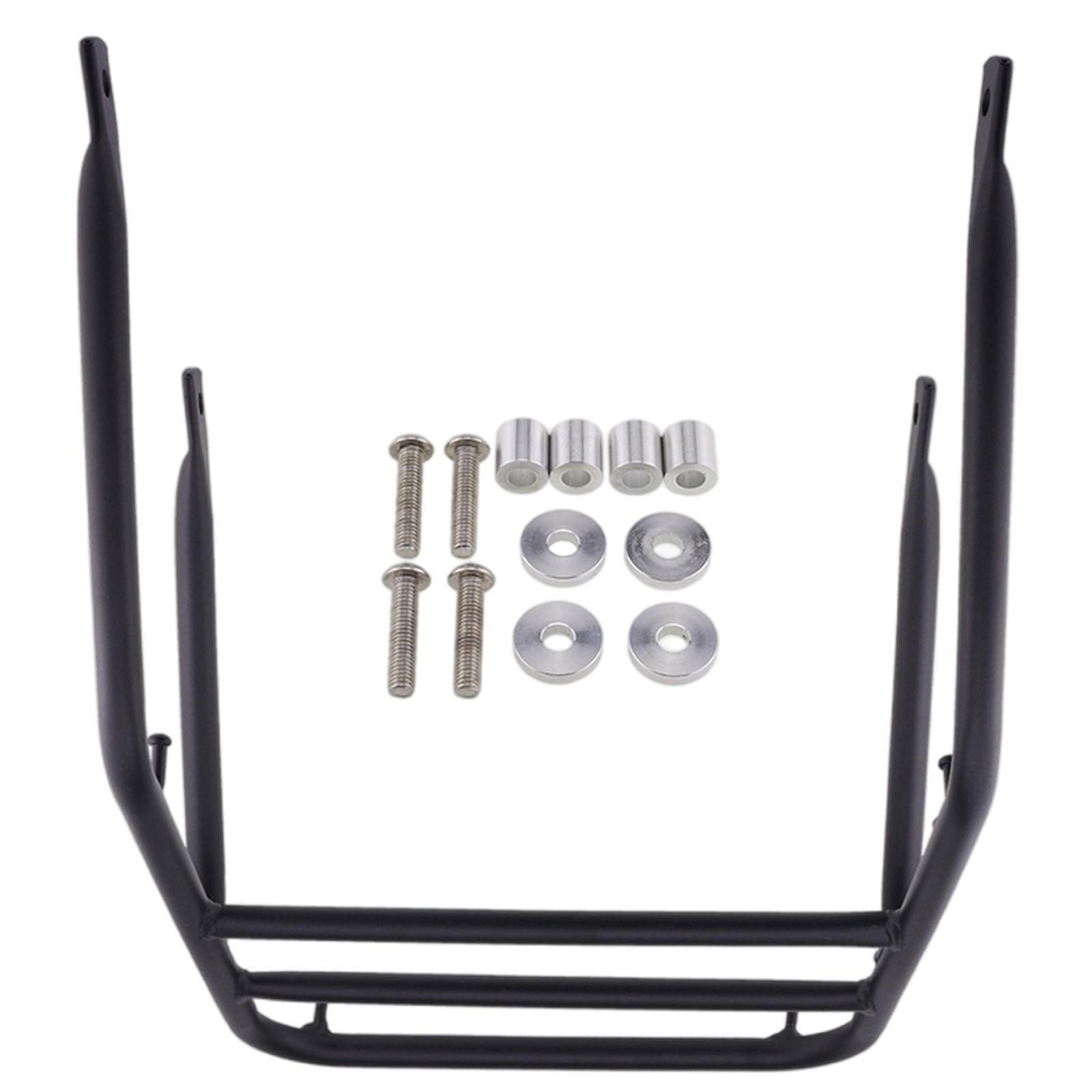 Black Iron Motorcycle Tail Rear Rack Top Box Case Board for Honda Rebel 1100 DCT Accessories Durable