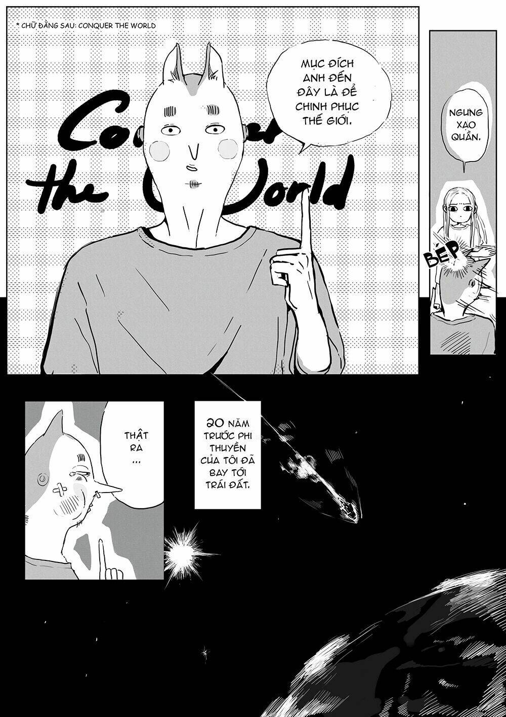 mục đích anh đến trái đất này là? chapter 1 27