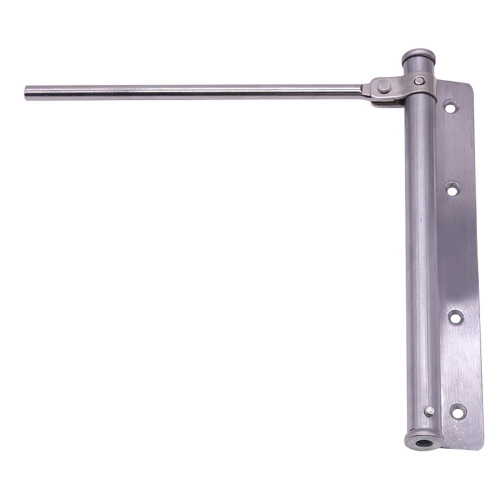 Bản lề cửa lò xo bằng thép không gỉ tự động đóng bạc có thể điều chỉnh