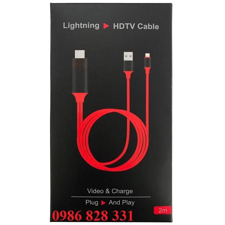 CÁP HDMI CHO IPHONE 5,6,7, IPAD KẾT NỐI TIVI, MÁY CHIẾU