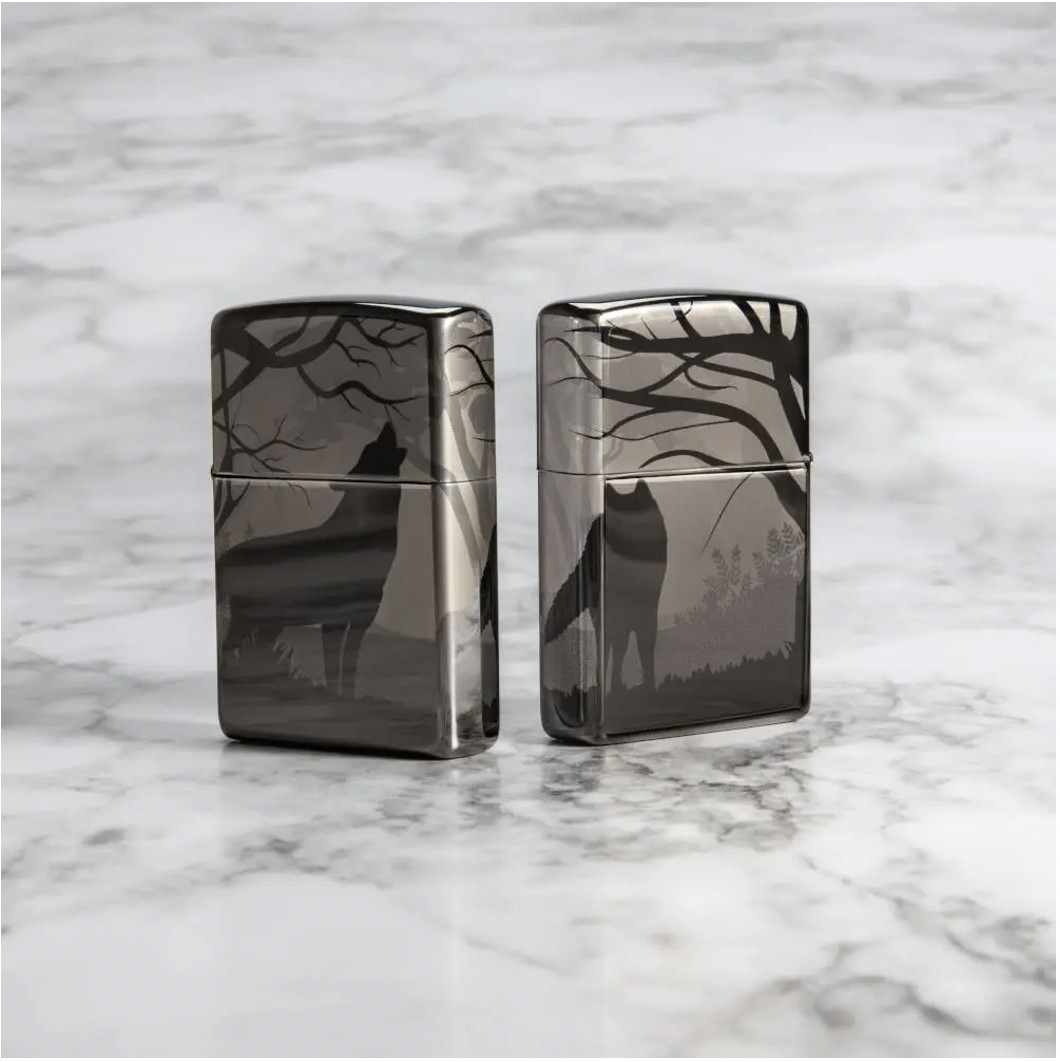Bật lửa Zippo 49188 Wolves Design - Chính hãng 100%