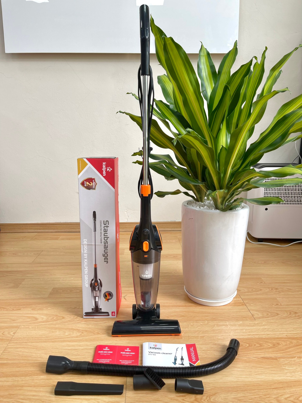 Máy hút bụi cầm tay đa năng cao cấp Kalpen V1/ V2 công suất 1000W, chuẩn Đức - Hàng chính hãng