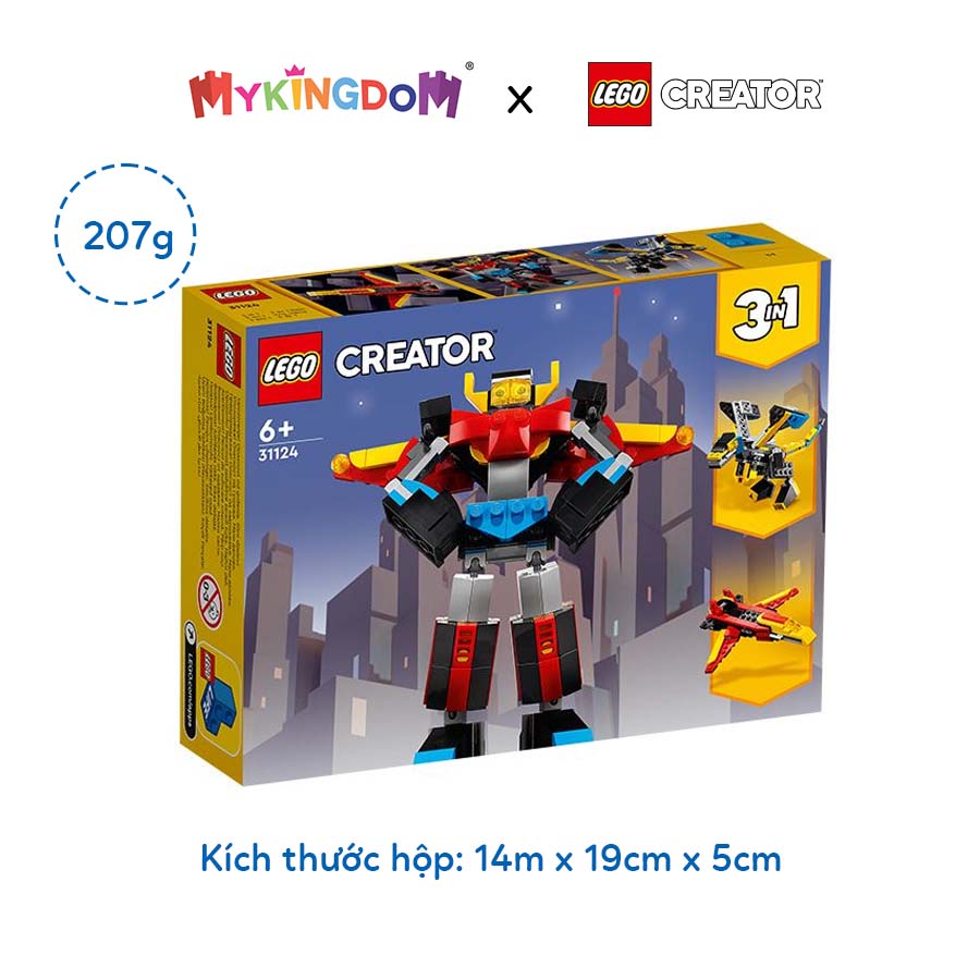 Đồ Chơi LEGO CREATOR Siêu Rô Bốt 31124