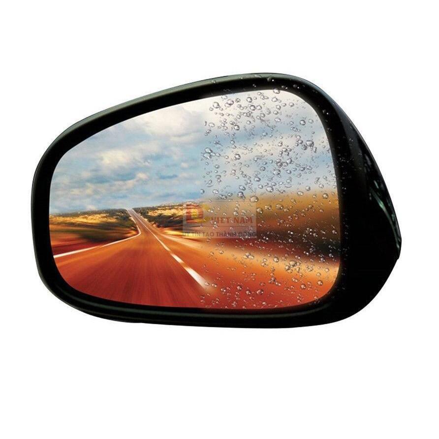 Sản phẩm Đôi 2 Chiếc Miếng Chống Nước Mưa Dán Gương Chiếu Hậu - Loại Cao Cấp/ Mã sản phẩm DC100