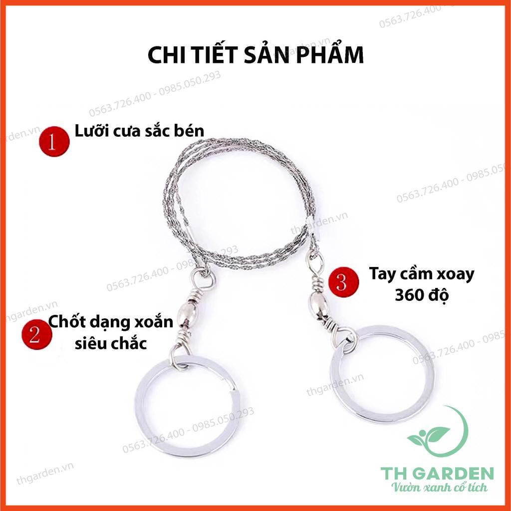 Cưa Dây Đa Năng 360 độ - Cưa Dây Sinh Tồn Tự Nhiên Không Thể Thiếu Cho Dân Phượt, Du Lịch Thám Hiểm