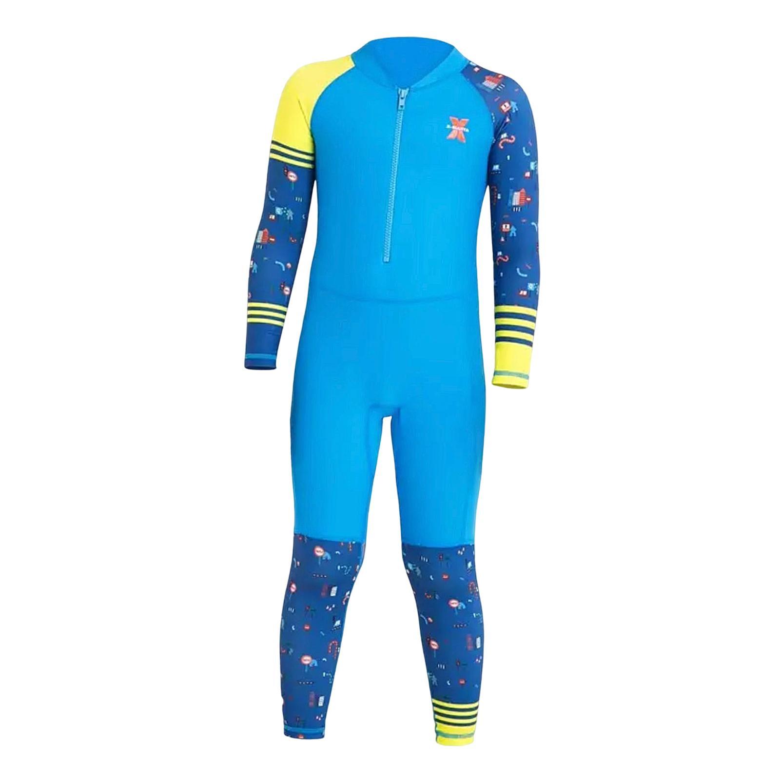 Kids Wetsuit Diving Swimsuits Water Resistant Long Sleeve Thermal Full suits for Swimming