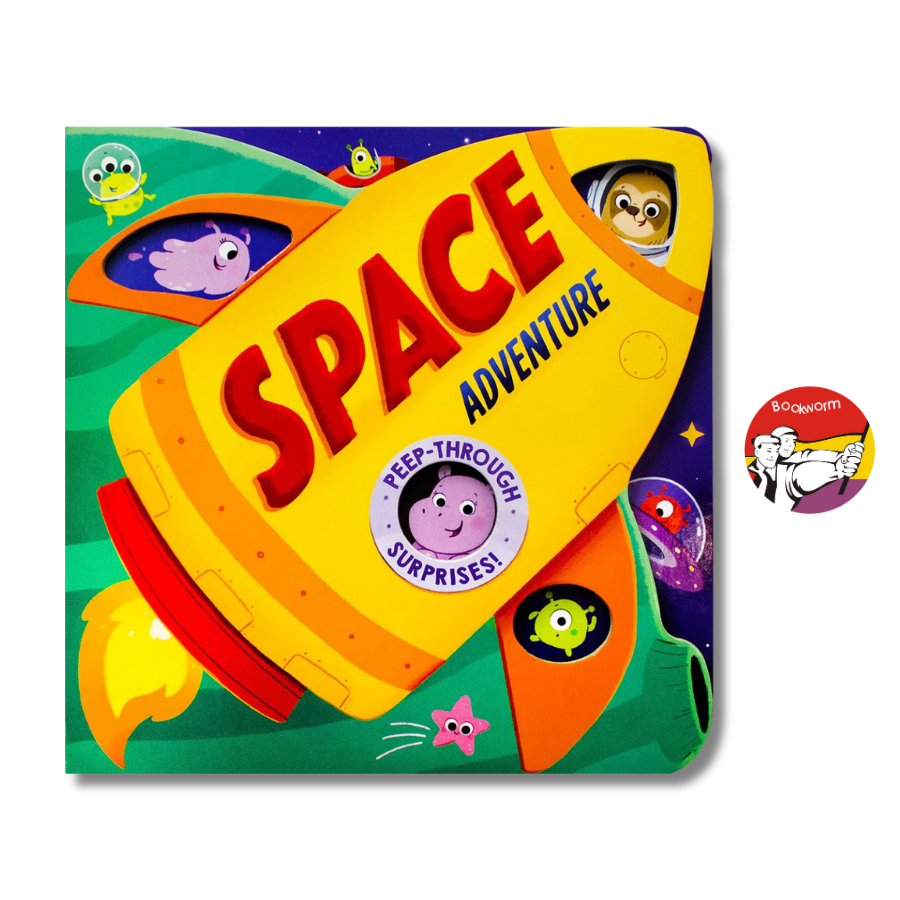 Sách - Space Adventure: Peep-through Surprise by Igloo Books | Children's Picture Activity Book