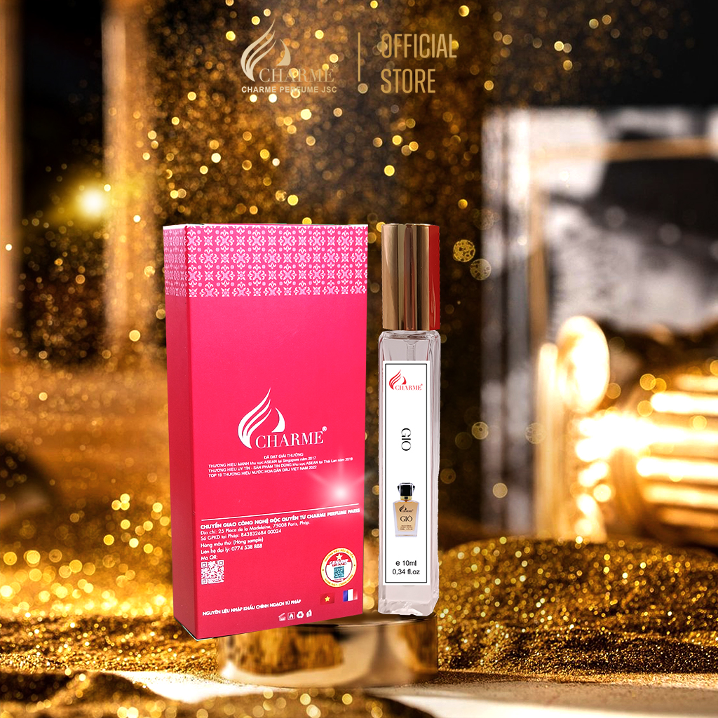 Nước hoa nam cao cấp Charme Giò 10ml chai Test mini hương trái cây ngọt ngào ấm áp lưu hương lâu