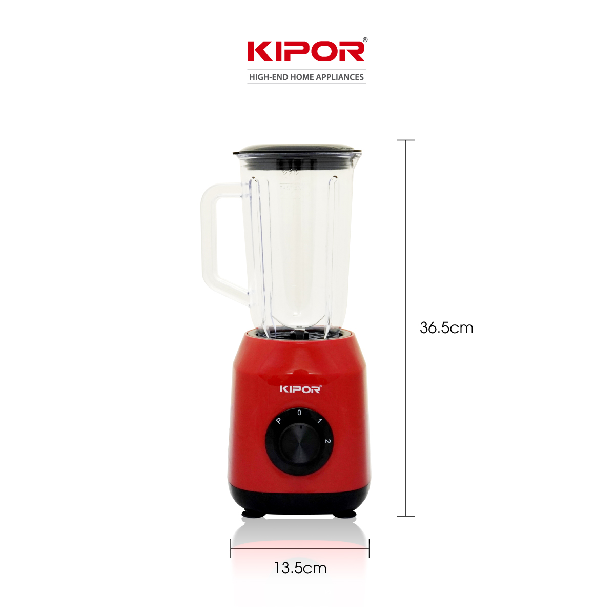 Máy xay sinh tố KIPOR KP-S306 - Lưỡi thép chống ăn mòn siêu bền - Tặng kèm 3 cối 0,2L, 0,5L, 1,5L - Tự ngắt chống quá tải - Hàng chính hãng