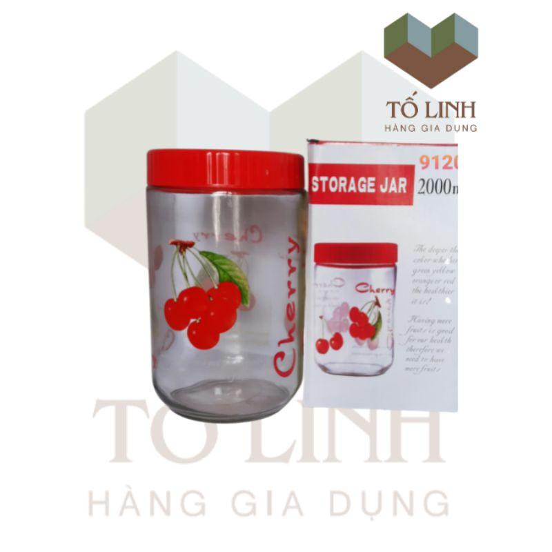 Hủ Keo Bông Thủy Tinh 9120,Hủ Gia Vị