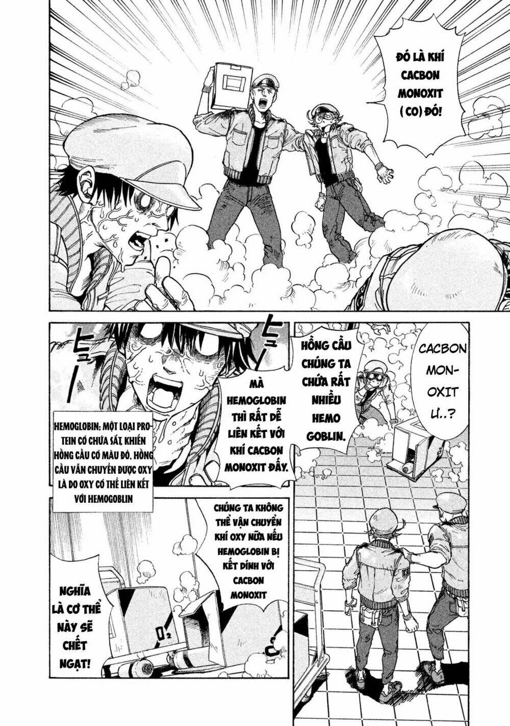 biệt đội tế bào black - hataraku saibou black chapter 1 17