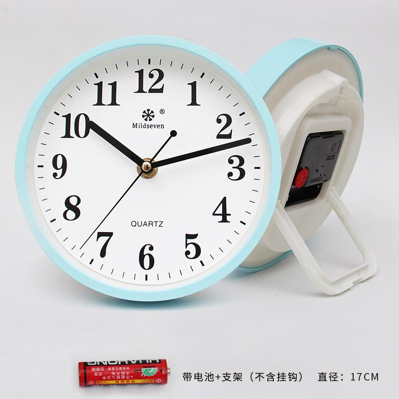 Phong cách mới nhất đồng hồ bệ đồng hồ treo tường phòng khách đồng hồ thời trang trẻ em cá tính sáng tạo đồng hồ treo tường bầu không khí đồng hồ tròn đồng hồ thạch anh