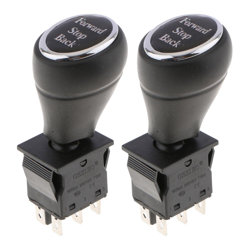 2 Chiếc Tiến Dừng Lại Công Tắc Cần Đẩy Công Tắc Cần Điều Khiển Dành Cho Trẻ Em Đi Xe Trên Ô Tô Đồ Chơi