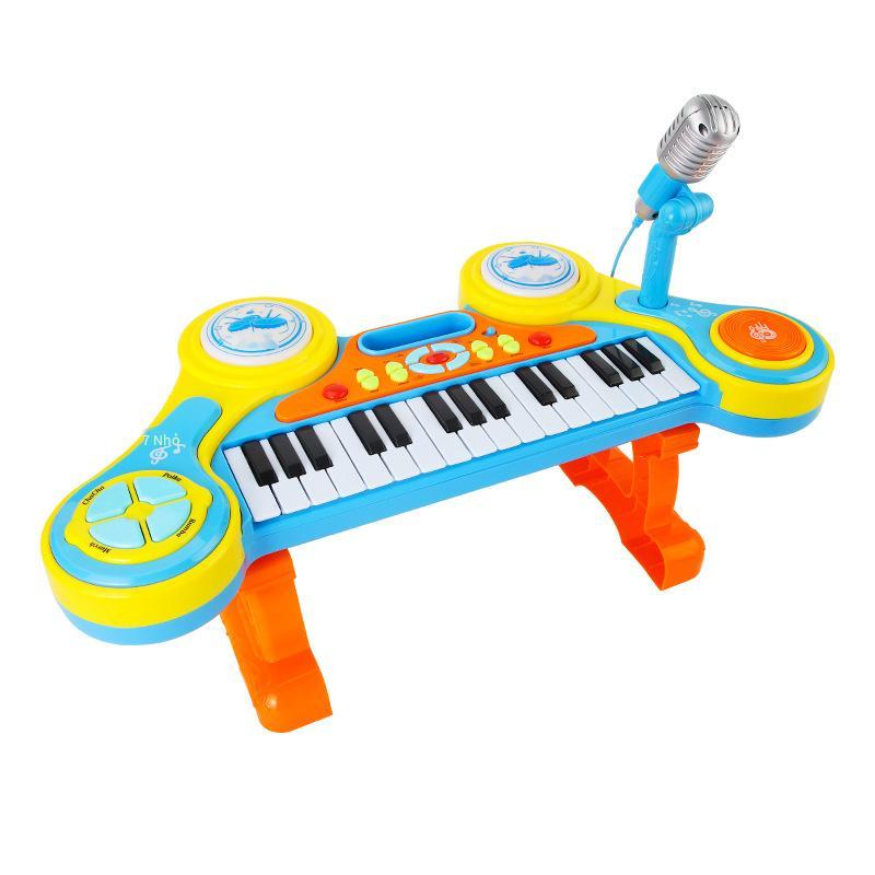 Đồ chơi đàn organ điện tử 31 phím nổ giá thấp nhất micro đàn piano nhỏ nhạc cụ đa chức năng cho trẻ em đồ chơi âm nhạc