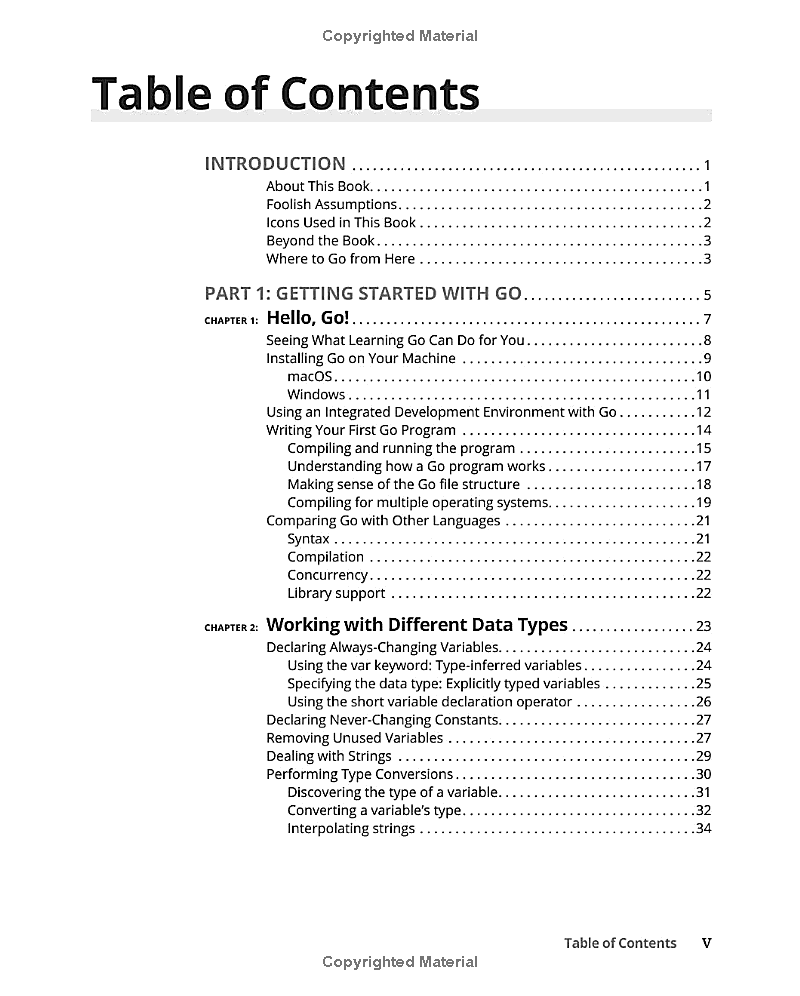 Sách ngoại văn: Go Programming Language For Dummies