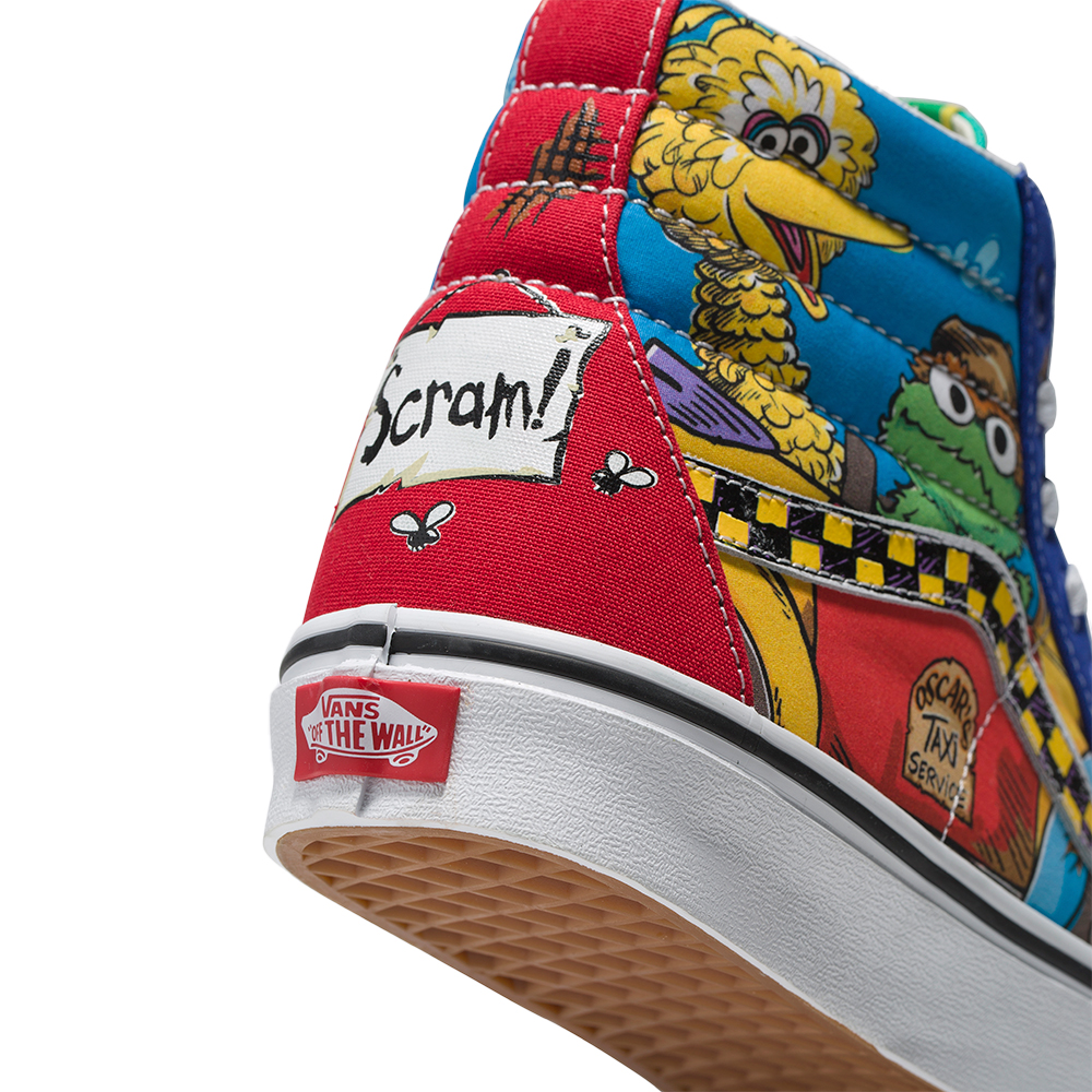 Giày Vans Ua Sk8-Hi Sesame Street VN000D5IBMB