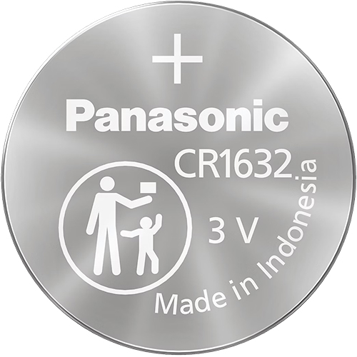 Vỉ Pin nút Panasonic 3V CR-1632/5BN (1 viên/5 viên) - Hàng chính hãng