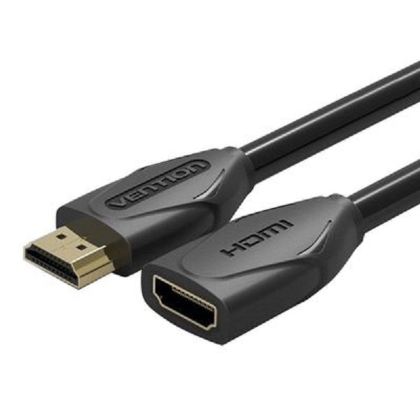 Dây cáp nối dài HDMI Vention VAA-B06-500 5m Hỗ trợ 2K, 4K - Hàng chính hãng