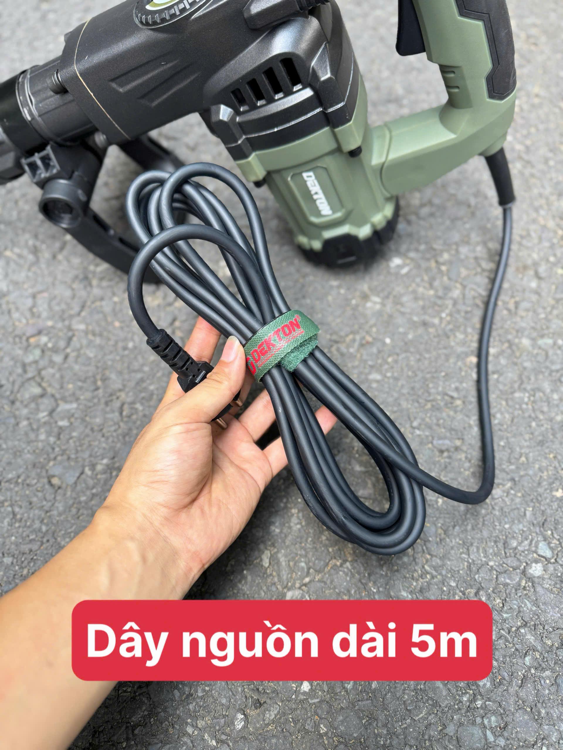 MÁY ĐỤC BÊ TÔNG 17MM 1350W LỰC ĐẬP 25J DK-DH3505XPRO DEKTON - HÀNG CHÍNH HÃNG