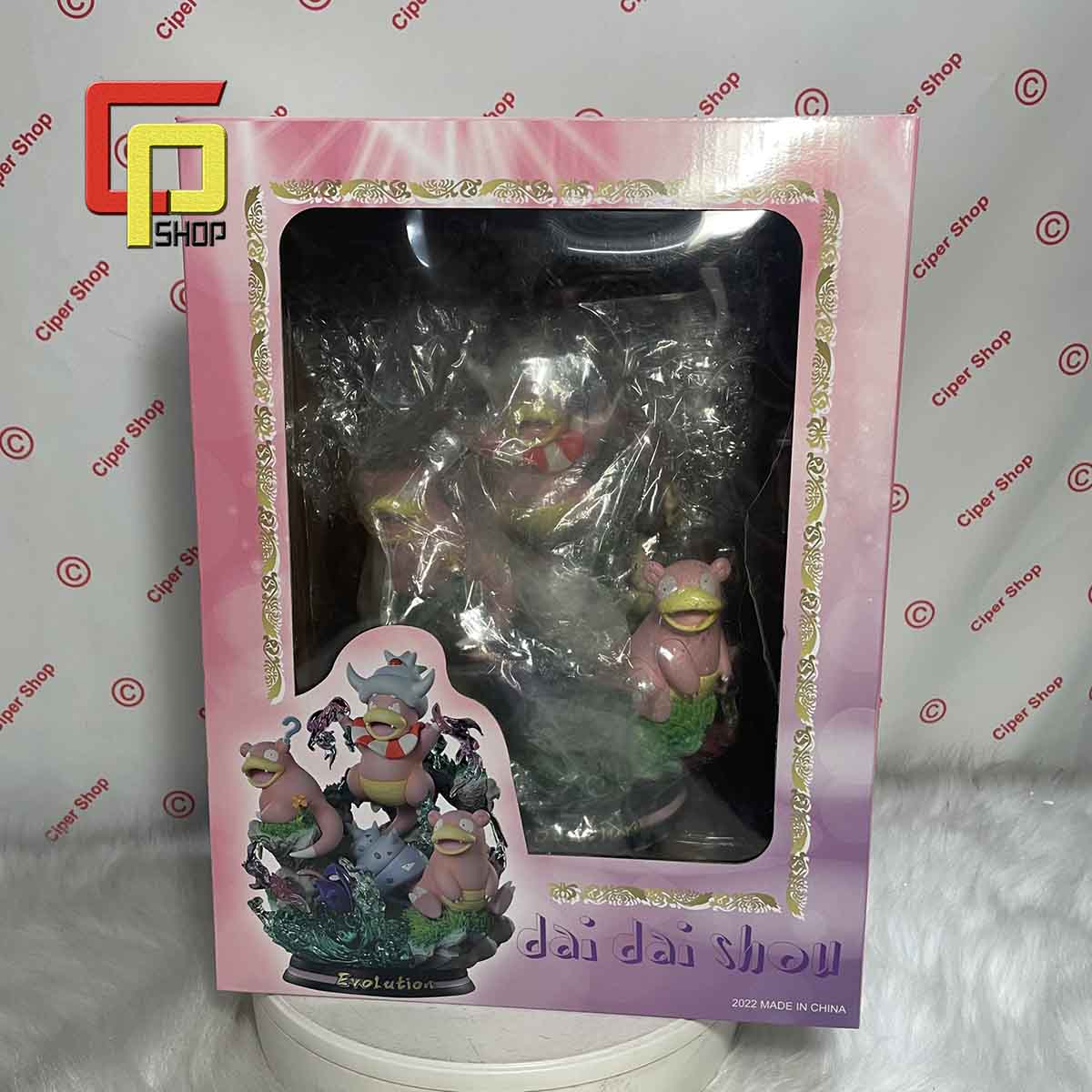 Mô hình Slowpoke GK - Có Led - Figure Pokemun Slowpoke