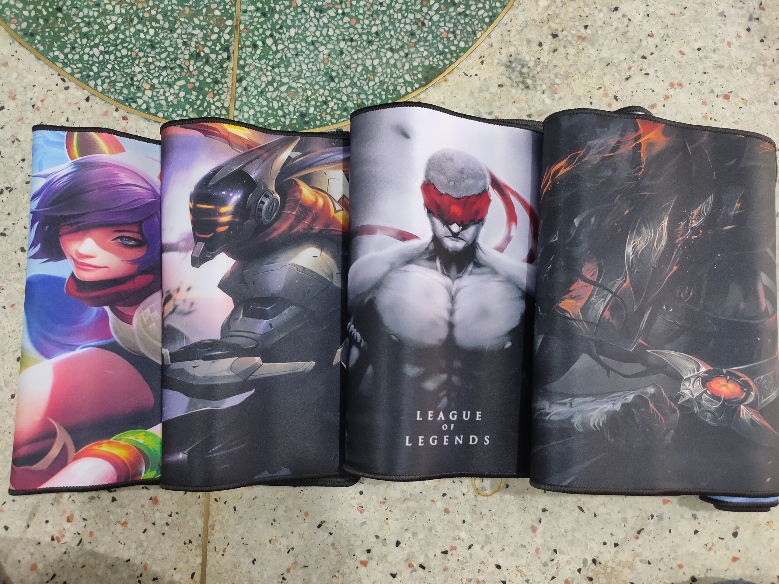 Lót chuột Gaming -may viền - Màu ngẫu nhiên