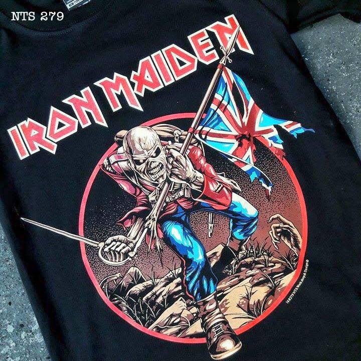 Áo Rock band tee phông / thun Iron Maiden NTS 279