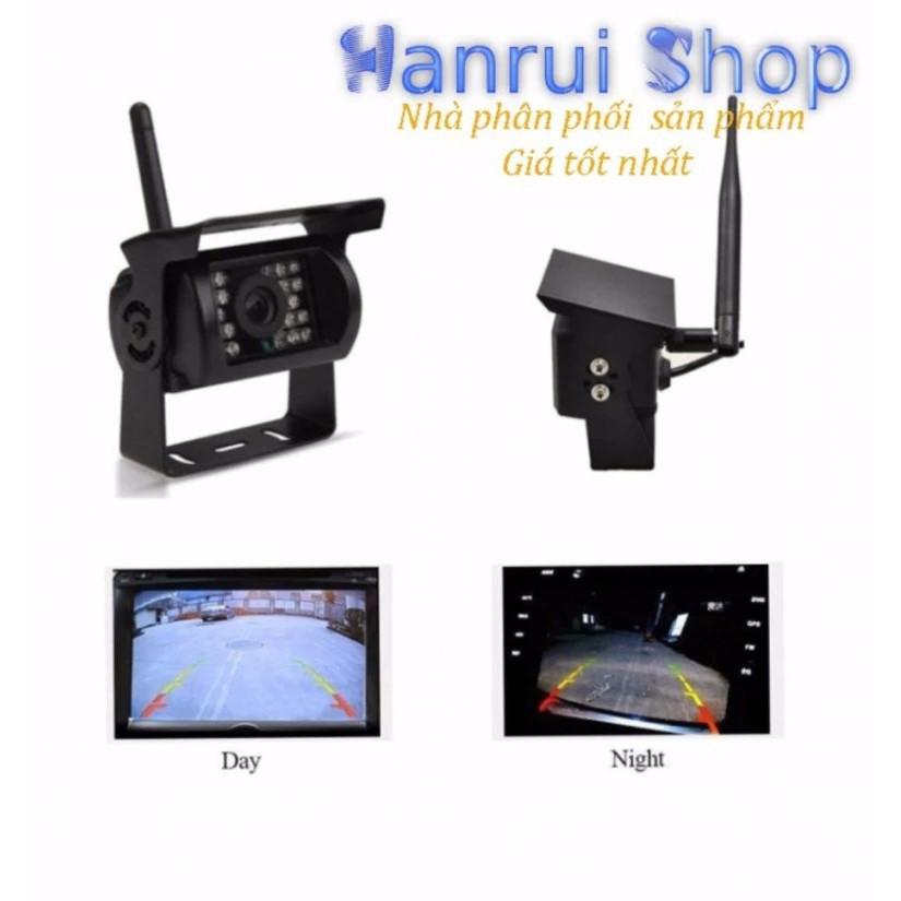 Camera màn hình lùi kết nối không dây HD 7 inch có hồng ngoại quay ban đêm