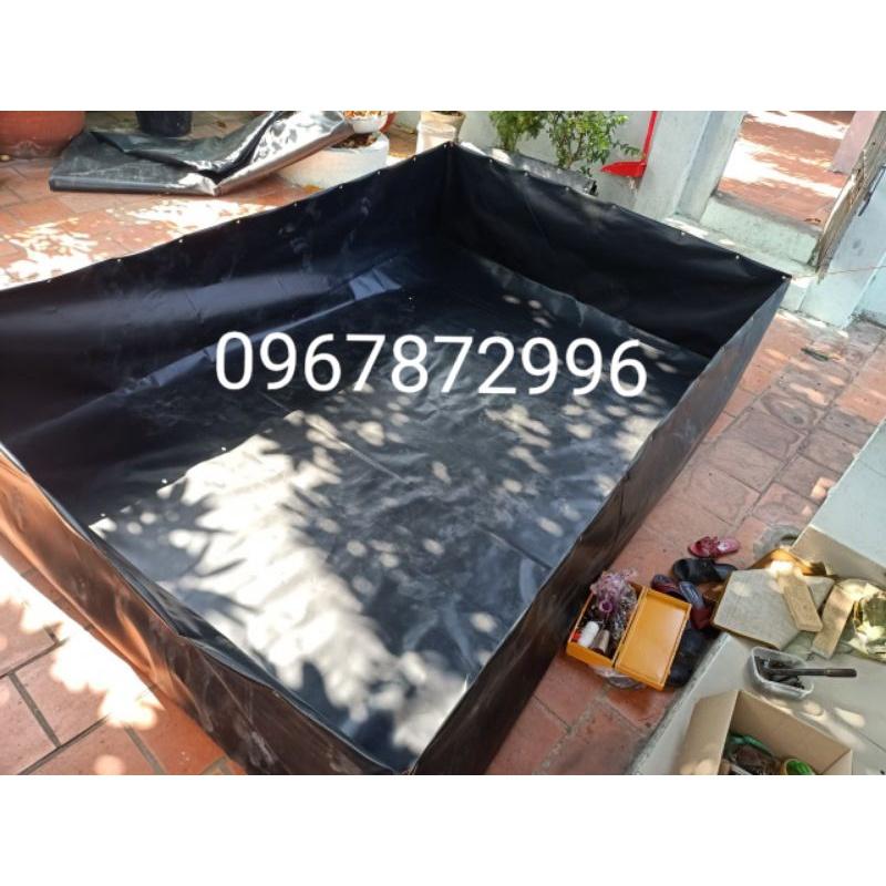 Bể Bạt HDPE kt 3×2×0.7m dày 0.5mm