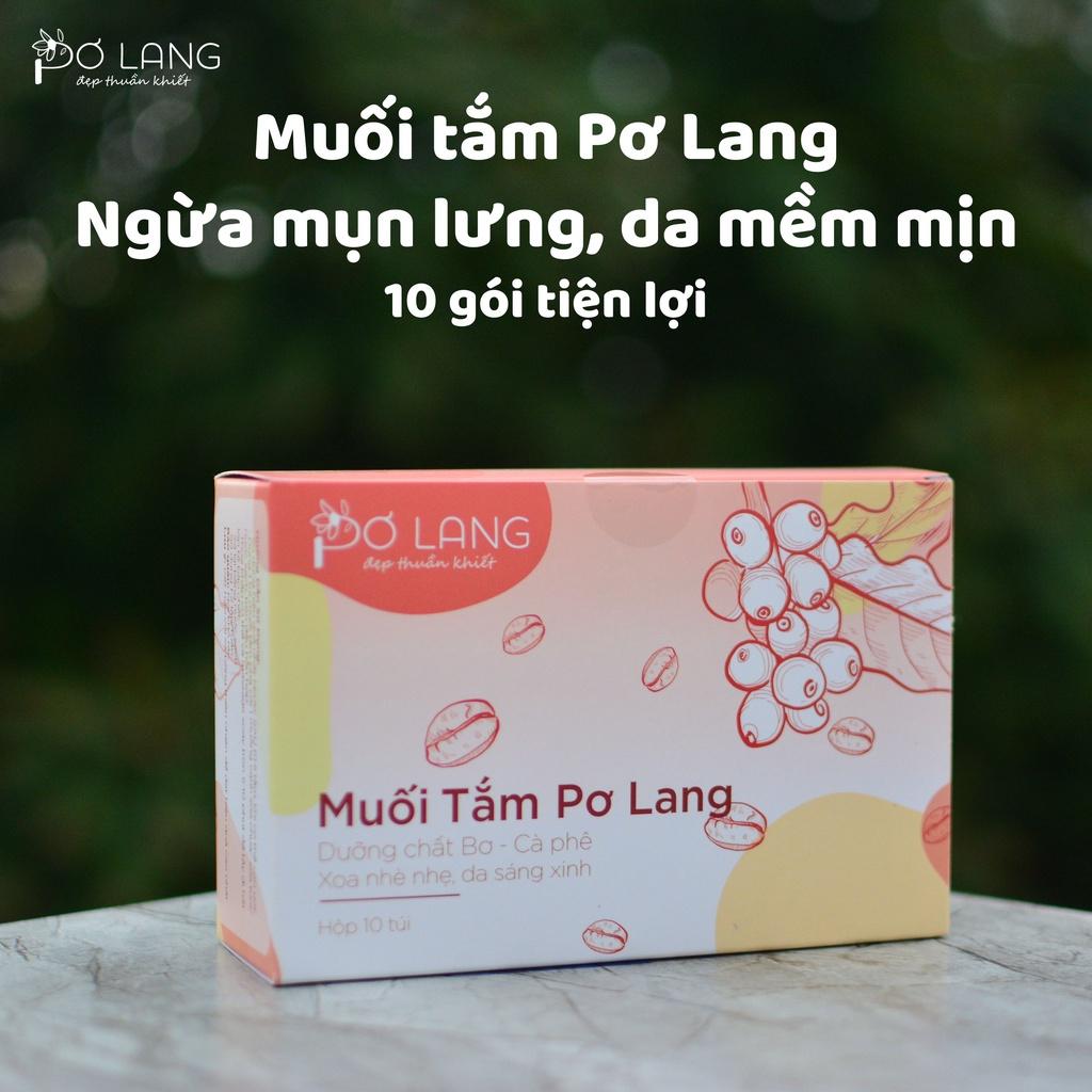 Muối Tắm Pơ Lang Tẩy Tế Bào Chết Dưỡng Da Mịn Màng gói nhỏ dùng thử 12gr