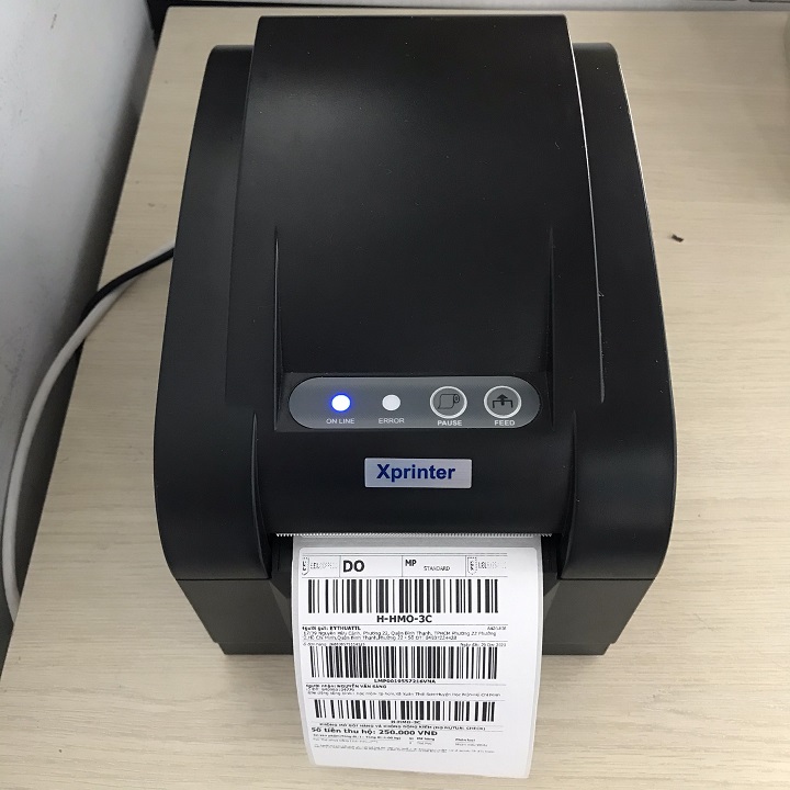 Máy in mã vạch Xprinter XP350B - Hàng Nhập Khẩu