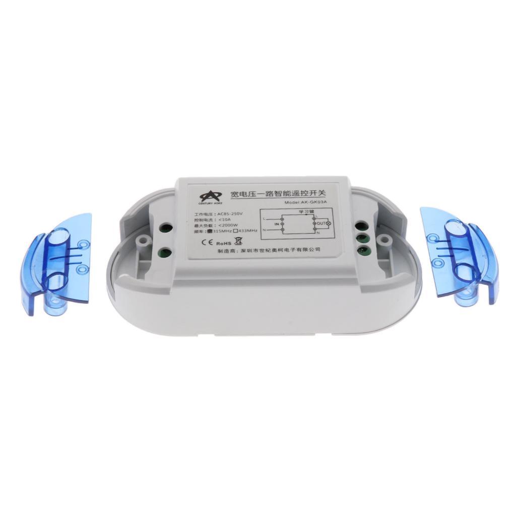 Universal Lamp, Motor, LED light Switch with Remote Controller