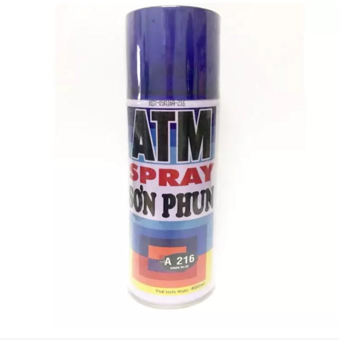 Sơn Xịt ATM Spray Paint A216 Xanh Đen