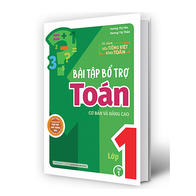 Combo Bài tập bổ trợ Toán – lớp 1 (cơ bản và nâng cao) (2 Tập)